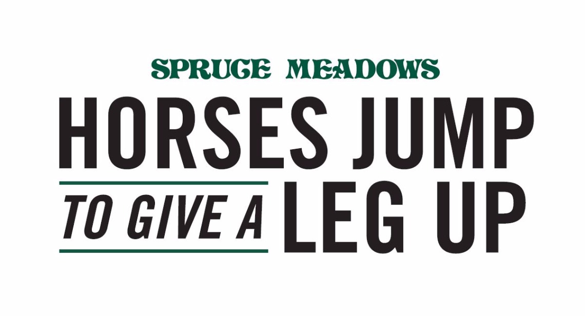 Horses Jump To Give A Leg Up